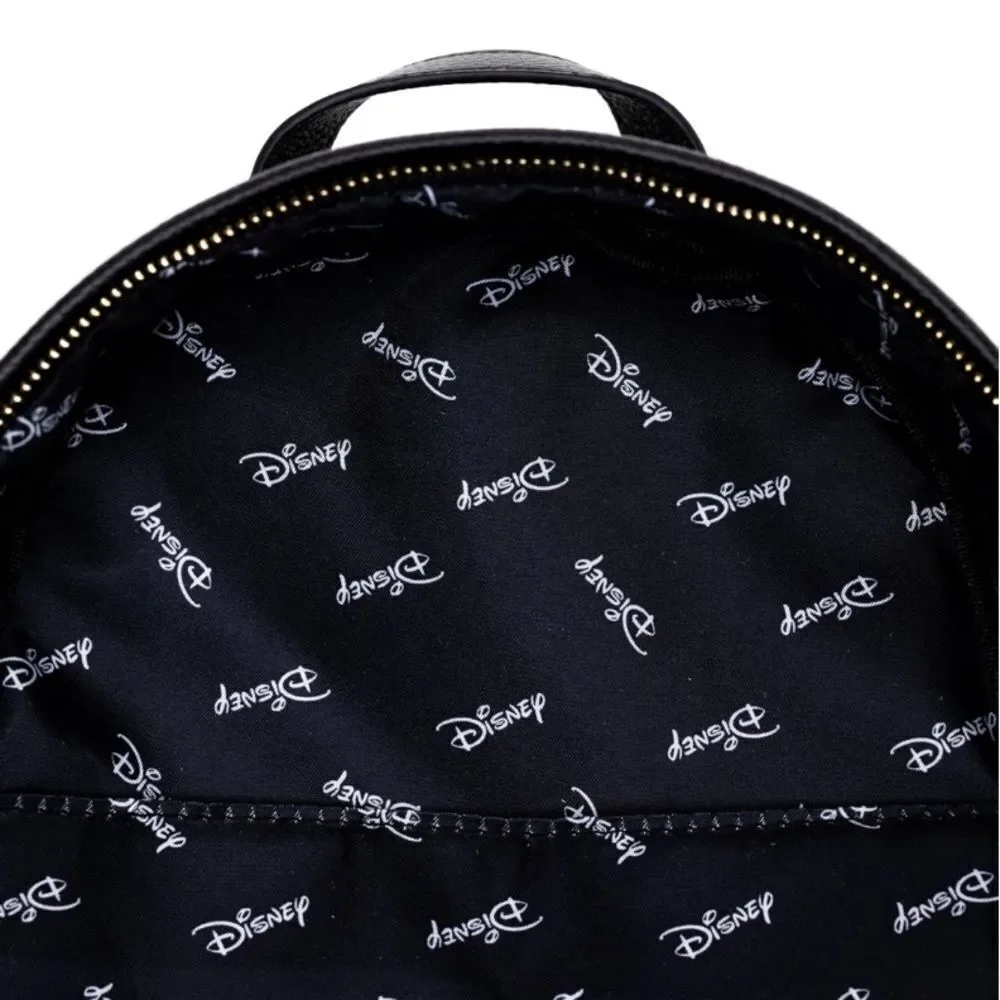 Wondapop Disney Cheshire Cat 12” Vegan Leather Mini Backpack in Black. NWT!